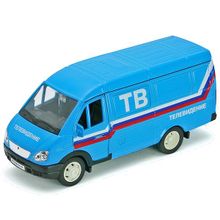 WELLY Welly 42387CTB Велли Модель машины 1:34-39 ГАЗель ТЕЛЕВИДЕНИЕ 42387CTB