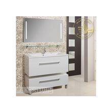 Акватон Мебель для ванной Мадрид 80 (белый) - Полка стеклянная 65