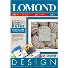 LOMOND 0932032 макробумага глянцевая Пойнт Premium А3 (297 х 420 мм) 230 г м2, 20 листов