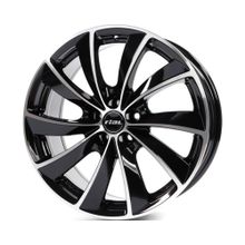 Колесные диски Rial Lugano 6,5R16 4*100 ET40 d63,3 Diamond Black Front Polished [LU65640A23-1]