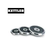 Kettler Блин хромированный с резиновой вставкой 15 кг (d-31 мм) Kettler 7445-600
