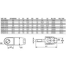 Blue Wave Обух для тросов Blue Wave RP821408 8 мм 9400 кг