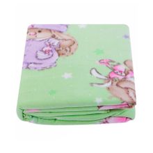 Мона Лиза флисовый 150х200 Зайка на полянке