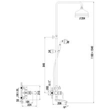 Душевая система Lemark Brava (LM4762G)