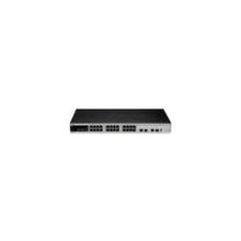 Управляемый коммутатор D-Link DES-3528 24x10 100Mbps+2x10 100 1000BASE-T, 19