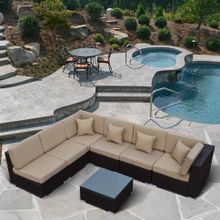 Комплект мебели YR822-W53 Old Brown