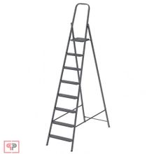 СИБРТЕХ Стремянка 8 ступеней, компактная, стальная Россия Сибртех
