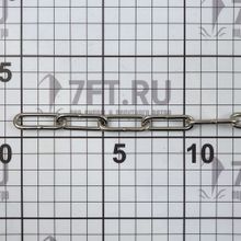 Maritim Цепь с длинными звеньями 3 мм 1 м DIN763 8301403