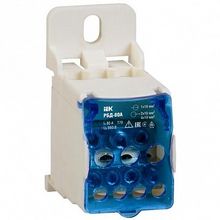 Распределительный блок на DIN-рейку РБД-80А | код. RBD-80 |  IEK