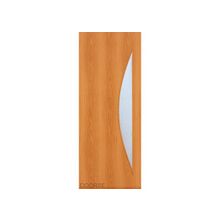 Ламинированная дверь. модель 4с5 (Цвет: Миланский орех, Размер: 600 х 2000 мм., Комплектность: + коробка и наличники)