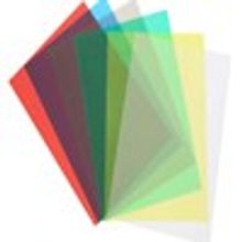Обложка ПВХ 0.18 мм текстура кристал (формат А4, синяя, 100 шт в уп)