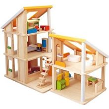 Plan Toys Кукольный домик Шале с мебелью