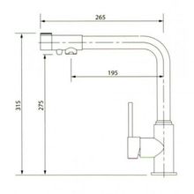 Смеситель Kaiser Teka 13044-3 Bronze