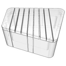 Скамейка бетонная UNI SBT