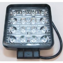 Китай AE48S-16LED-55PC Фара светодиодная дополнительная квадратная, рассеиваемый свет, 16 диодов,48W, (110х55х140) 12 24V AVTOELECTRICA диод