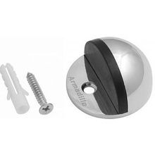 Ограничитель для двери напольный Armadillo DH003ZA CP хром