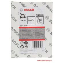 Bosch Скоба оцинкованная TK40 30G 30х5.8 мм для GTK 40 5000 шт. (2608200703 , 2.608.200.703)