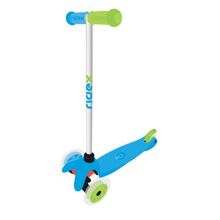 Самокат 3-колесный Ridex Zippy 3D 120 80 мм синий