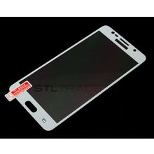 Защитное стекло 2D для Samsung J5 (2016) белое в т у