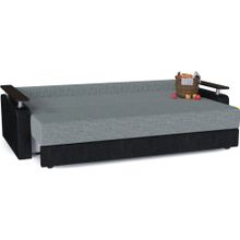 Смарт Диван прямой Марракеш Блэк Эко еврокнижка