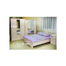 Кровать Фея (Размер кровати: 160Х200, Цвет корпуса: Млечный дуб)