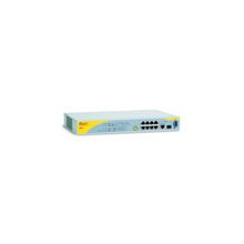 Коммутатор Allied Telesis (AT-8000 8POE) 8 Port POE Managed Fast Eth+One 10 100 1000T  SFP Combo p n: AT-8000 8POE