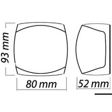 Osculati Fanale di via Sphera III inox bicolore, 11.062.25