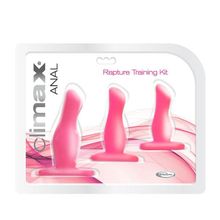 Набор анальных стимуляторов Climax Anal Rapture Training Kit Розовый