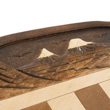 Шахматы + Нарды резные c Араратом 50