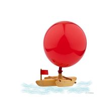 Тримаран, плывет реактивным способом (Grunspecht)