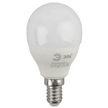 ЭРА Лампа светодиодная ЭРА E14 9W 6000K матовая LED P45-9W-860-E14 Б0031411 ID - 234744