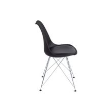 Tetchair Стул TULIP IRON CHAIR (mod.EC-123), черный