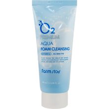 Farmstay O2 Premium Aqua Foam Cleansing 100 мл