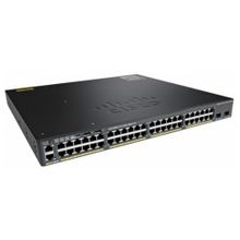 cisco (ws-c2960rx-48lpd-l Коммутатор catalyst 2960-x 48 gige poe 370w, 2 x 10g sfp+ lan base)