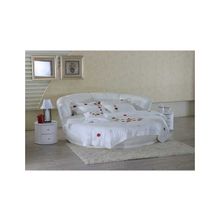 Круглая кровать Фиоретто (Размер кровати: 220Х220, Категория ткани: 1 категория)