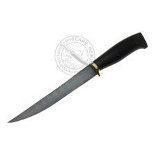 Нож Филейный-М (дамасская сталь), граб