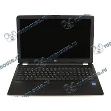 Ноутбук HP "15-bs592ur" 2PV93EA (Pentium N3710-1.60ГГц, 4ГБ, 500ГБ, HDG, LAN, WiFi, BT, WebCam, 15.6" 1920x1080, W10 H), золотистый [141563]