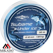 Леска мононить Mikado TSUBAME UNDER ICE 0,10 (30 м) - 1.95 кг.