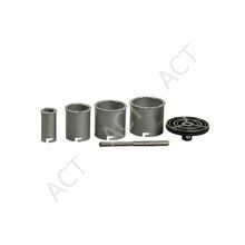 Набор KRAFTOOL Коронки кольцевые, с твердосплав напылением в наборе, 33 53 67 73мм, 4шт