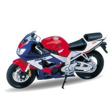 WELLY Welly 12164P Велли Модель мотоцикла 1:18 MOTORCYCLE   HONDA CBR900RR FIREBLADE 12164P