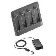 four bay spare battery charger kit. includes four bay spare battery charger (sac2000-4000cr), power supply (pwrs-14000-148r) 3 wire grounded ac line cord sold separately (motorola solutions) kt-sac2000-4ww