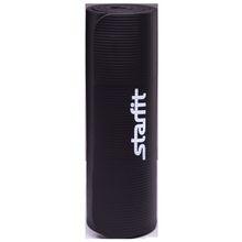 STARFIT Коврик для йоги FM-301, NBR, 183x58x1,5 см, черный