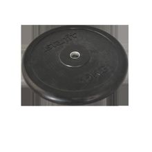 STARFIT Диск обрезиненный BB-202, d=26 мм, черный, 15 кг
