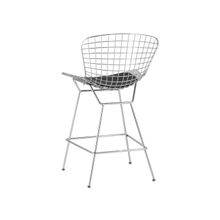 ПМ: Stool Group Стул полубарный с низкой спинкой Bertoia