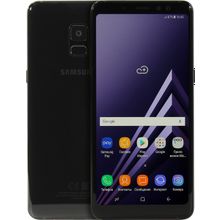 Смартфон Samsung Galaxy A8 Plus SM-A730FZKDSER Black (2.2+1.6GHz, 4Gb, 6.0"2220x1080, 4G+BT+WiFi, 32Gb+microSD, 16Mpx)