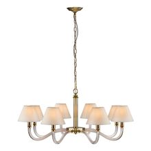 iLamp Подвесная люстра iLamp Amber YT2043-8 GD+Coffee ID - 116221