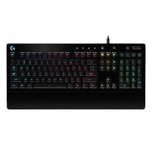 клавиатура Logitech G213 Prodigy, игровая, с RGB подсветкой, влагозащита, USB 920-008092
