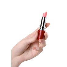 A-toys Красный мини-вибратор в форме губной помады Lipstick Vibe