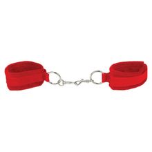 Красные наручники Velcro Cuffs Red Красный