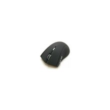 Мышь Chicony MS-1608W USB rubber black, беспроводная 1600dpi, mini nano dongle, 8 meter wireless